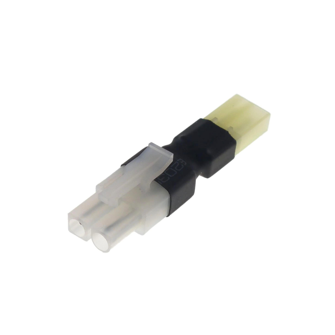 Tamiya Male to Mini-Tamiya Female Airsoft Battery Adapter (No Wires)