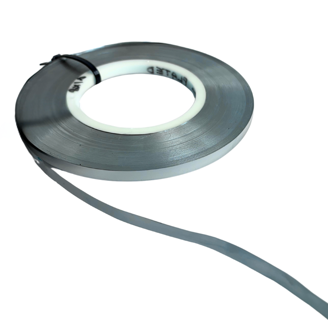 Nickel Strip - 8mm x 0.2mm - By Meter