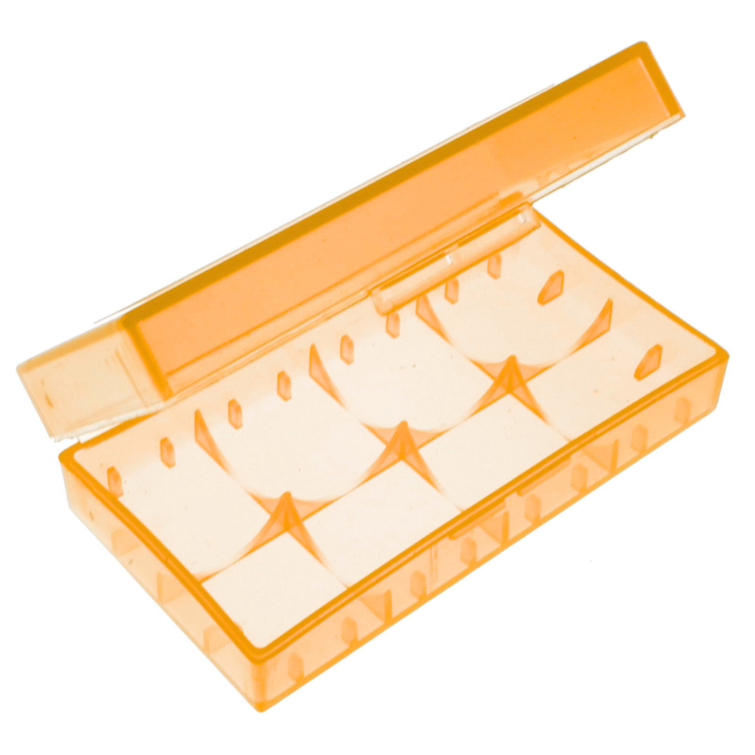 Case for 18650 / CR123A Battery (Orange)