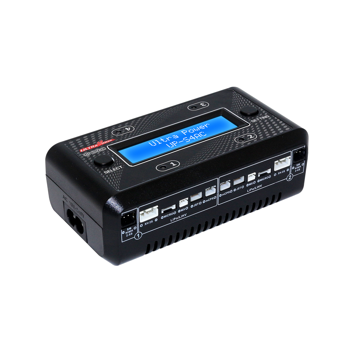 Ultra Power 7W X 4 Digital Quad Balance Battery Charger