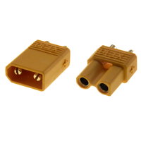 XT30 Gold Plated 30A RC Connector - Male + Female (Pair)