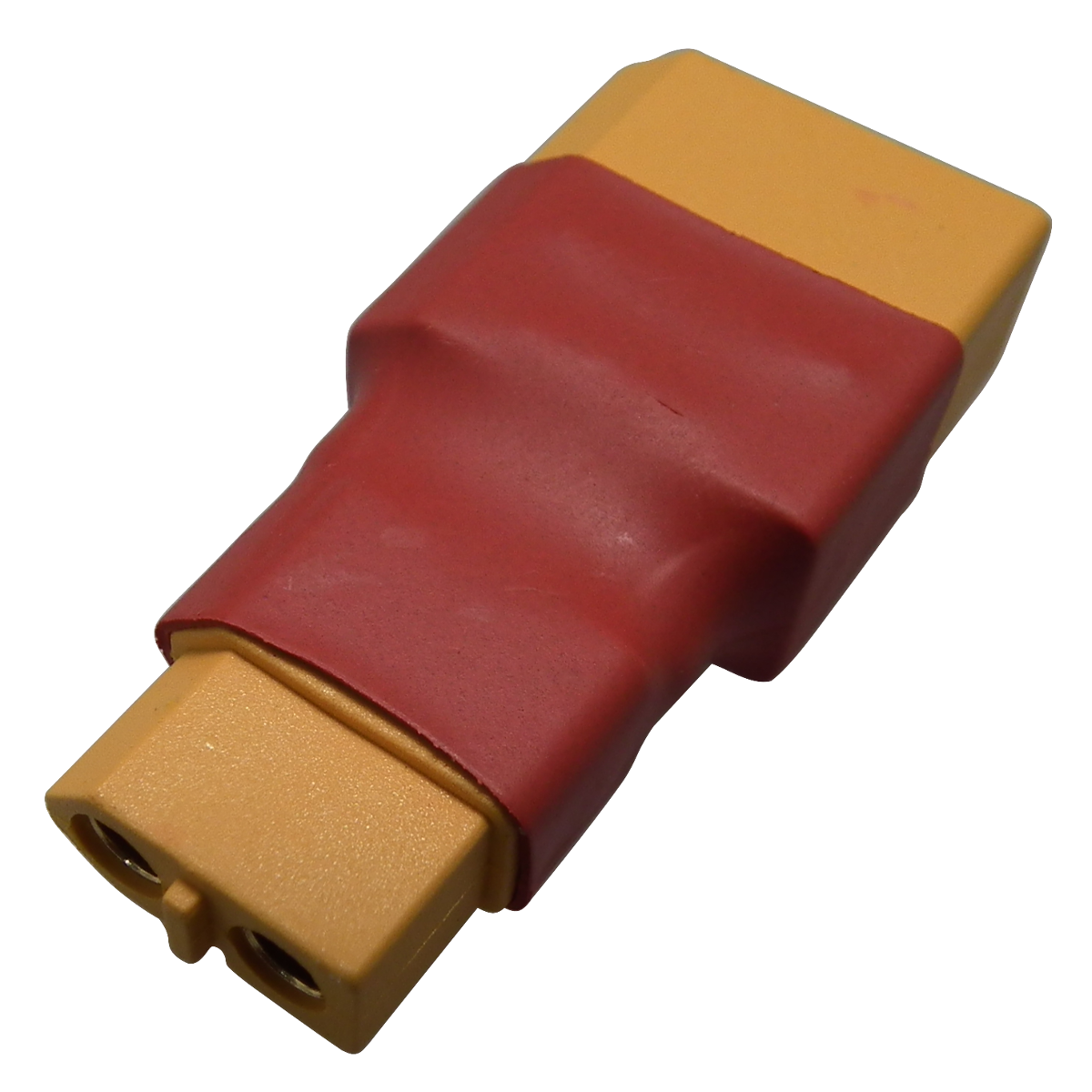 XT60 Male (Female pins) to XT90 Female (Male pins) RC Battery Adapter (No Wires)